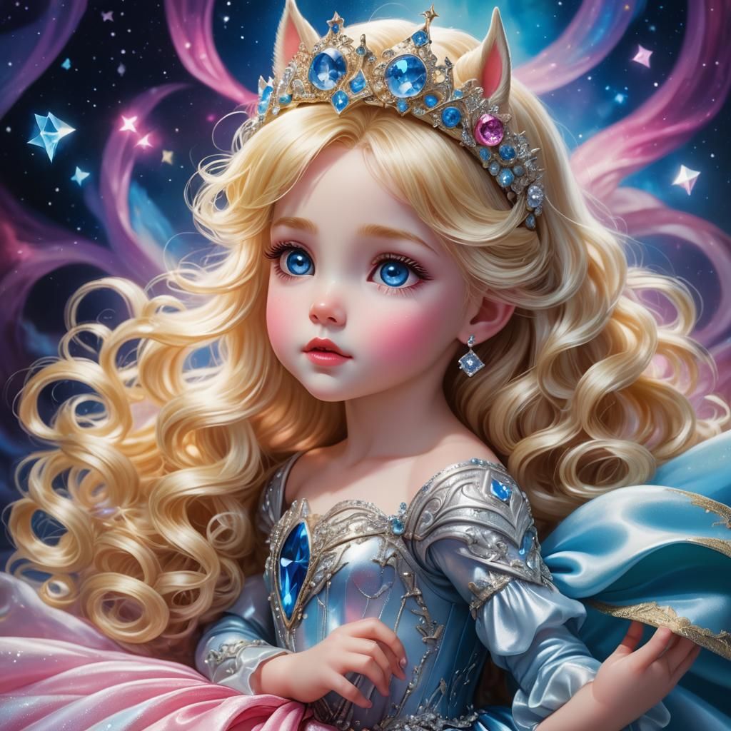 Hyperrealistic Chibi Aurora with Pony