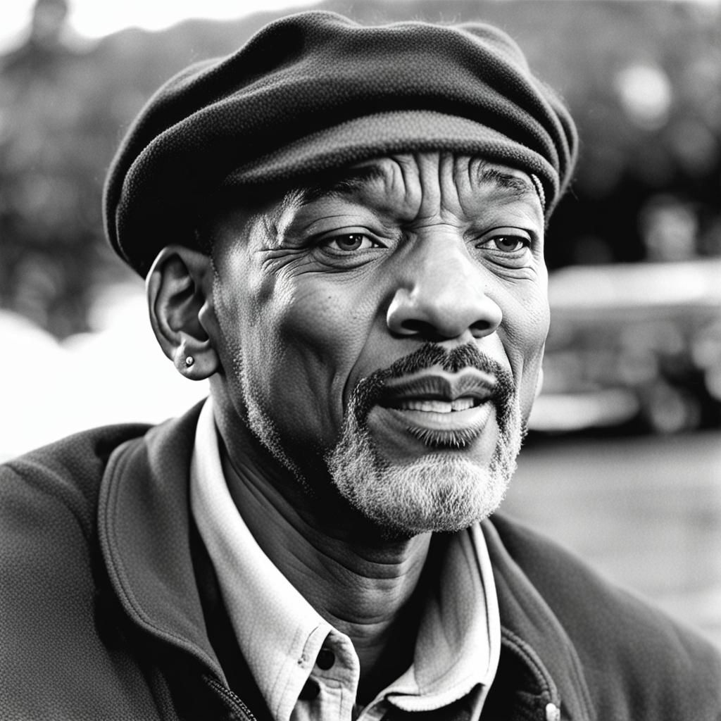 Old Will Smith: An AI-Generated Portrait