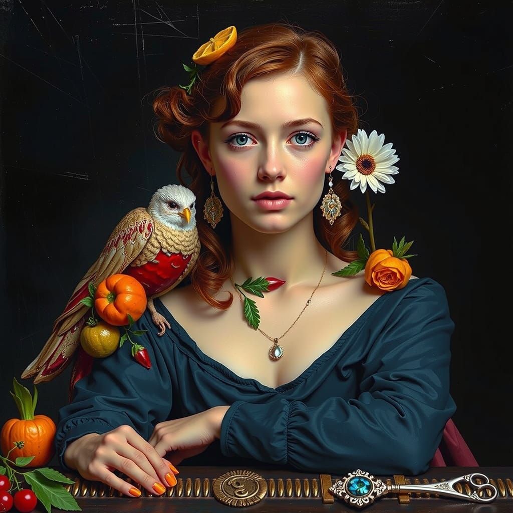 Hyperrealistic Sculpture: French Libertine Reflecting Infini...