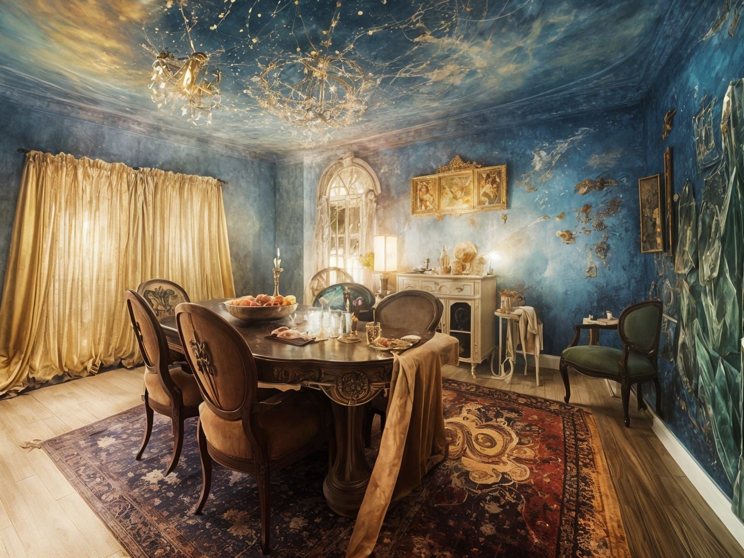 Magical Biological Life in Dreamy Surrealism