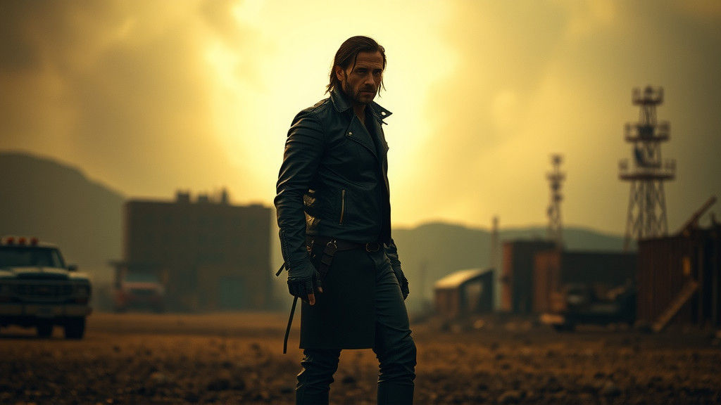 Post-Apocalyptic Figure in Wasteland: Cinematic Heavy Metal ...