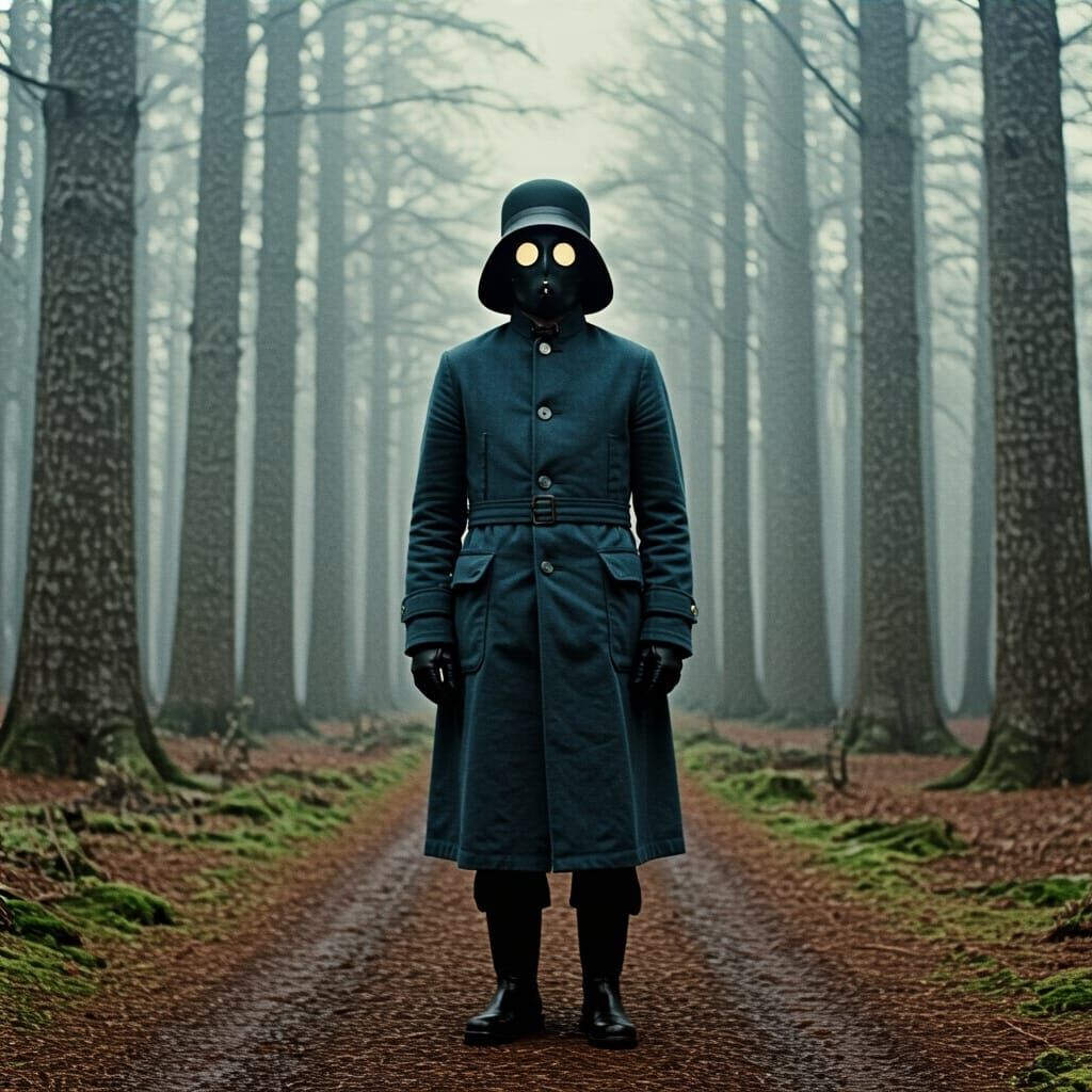 Grimdark World in Wes Anderson Style