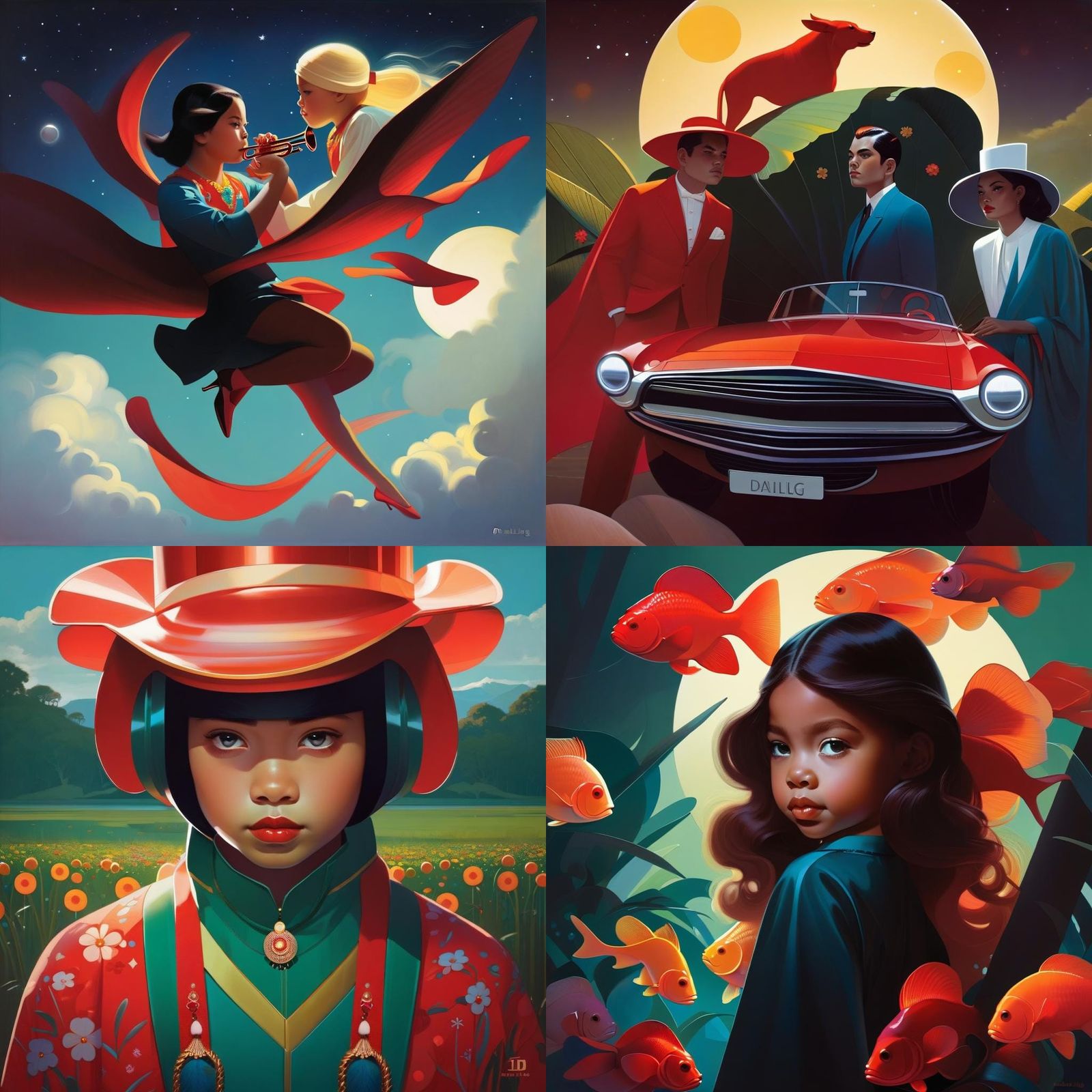 Vibrant Digital Art Illustration