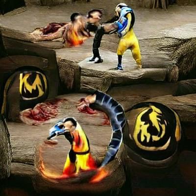 The Mortal Kombat Dragon Logo