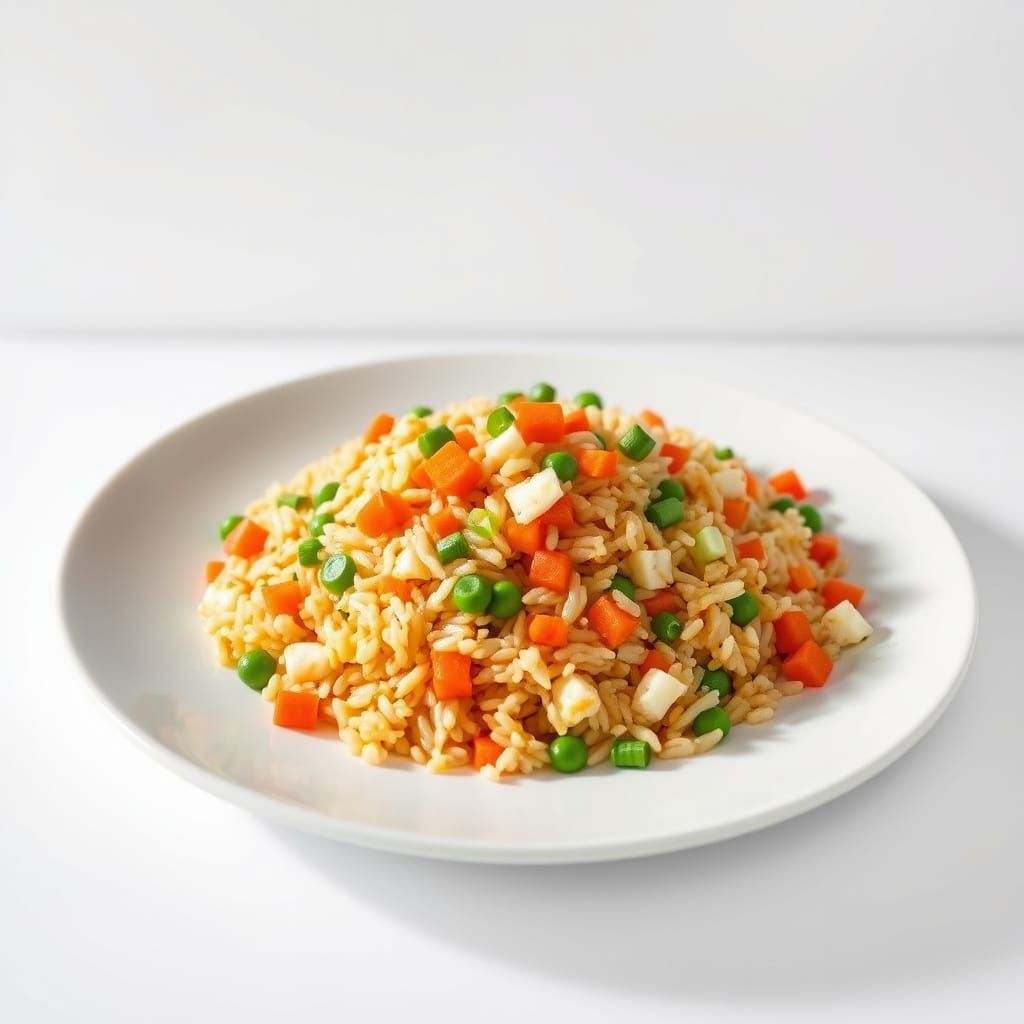 Egg Fried Rice Still Life Photo