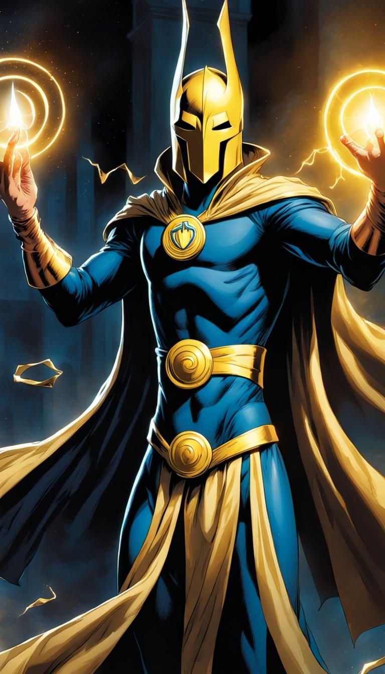 Doctor Fate Casts a Spell