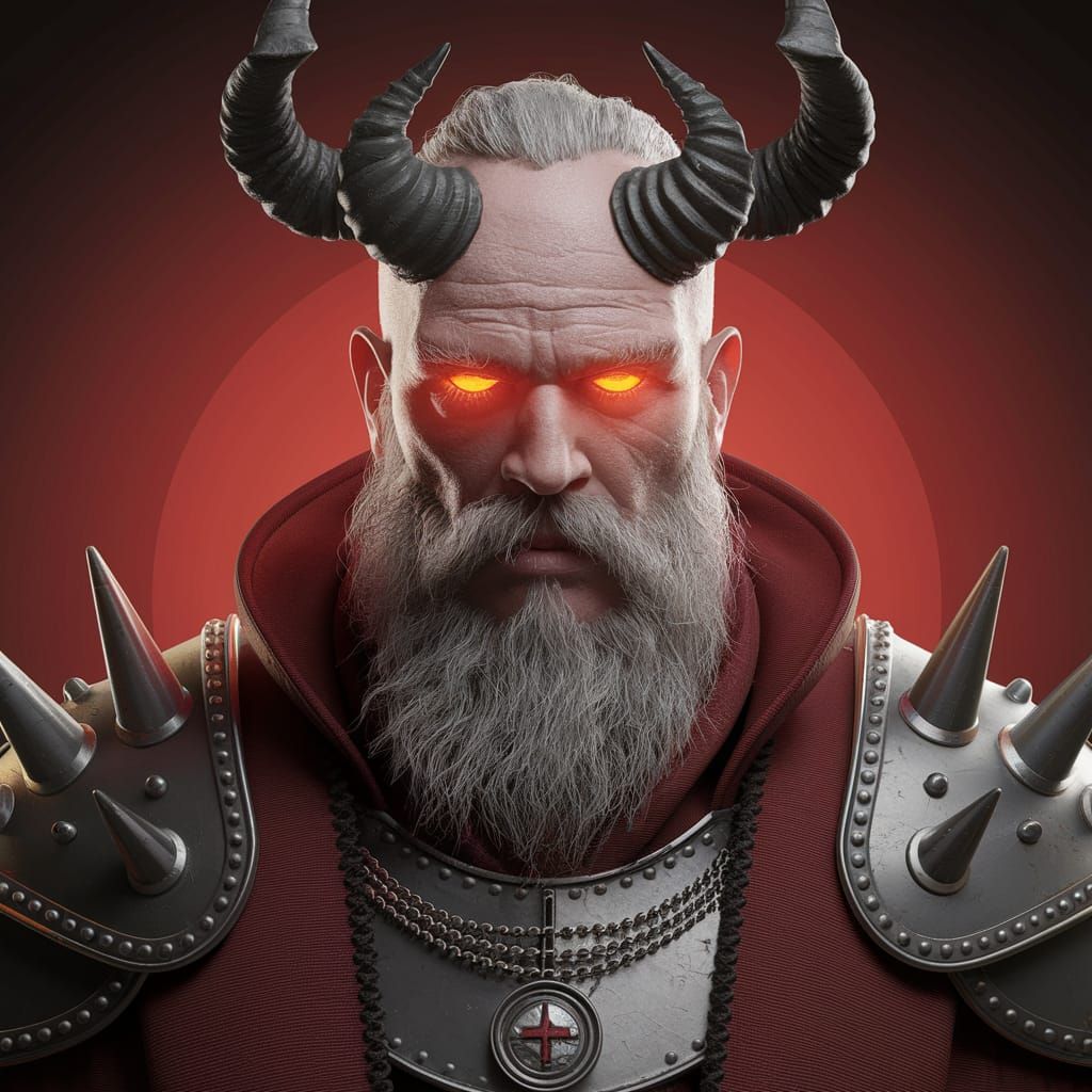 Dark Fantasy Goddess in Moody Oil Painting Style