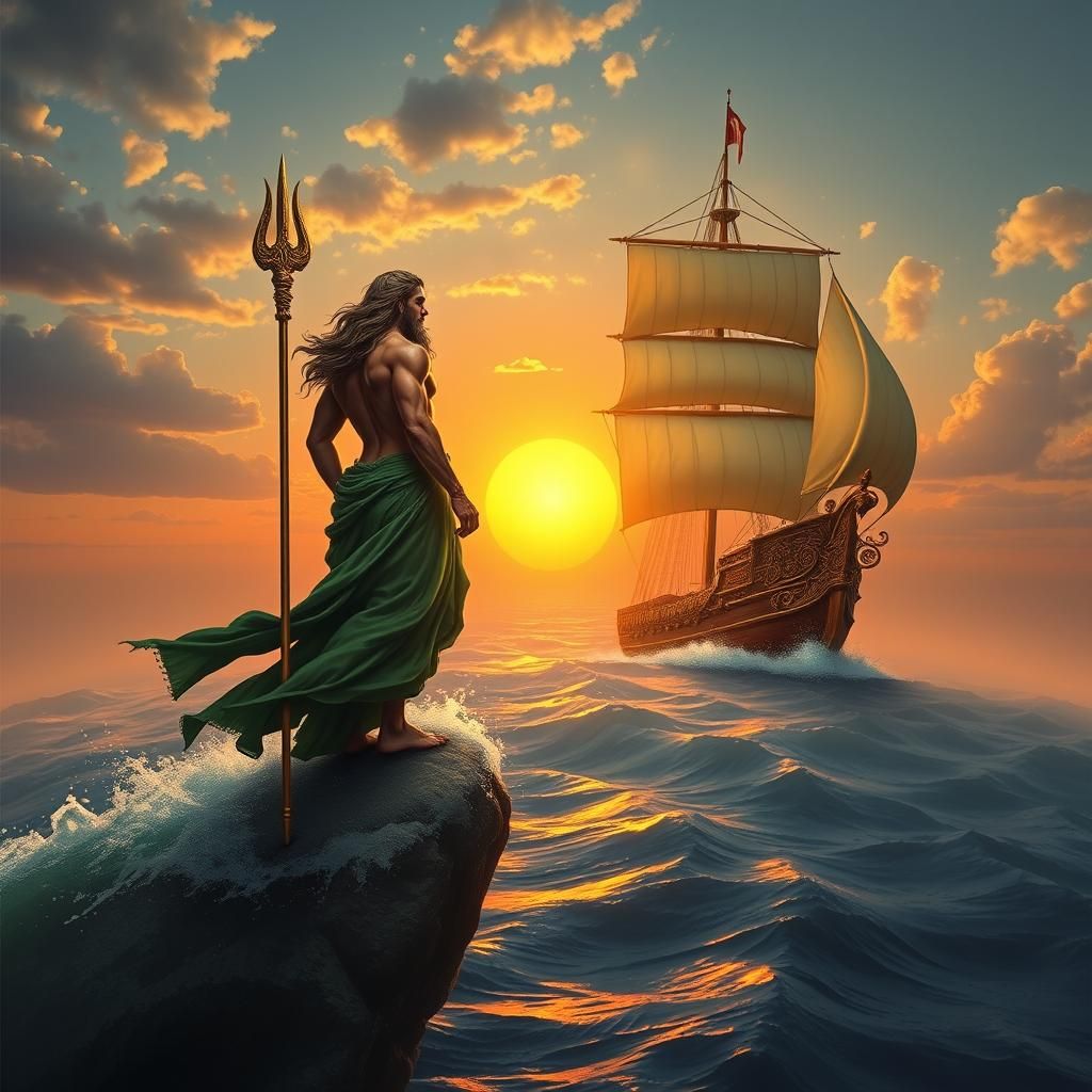 Neptune Watches Ship Sail Off Flat Earth