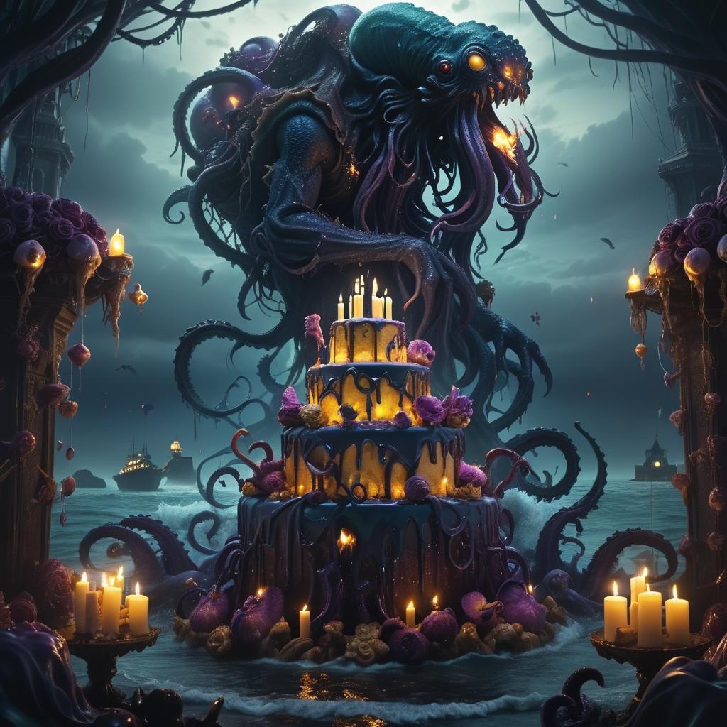 Cthulhu Emerges: Dark Fantasy Oceanic Horror