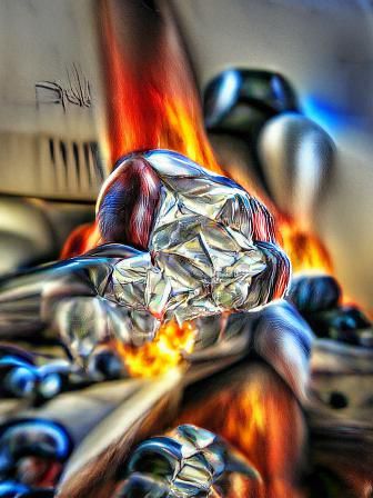 Diamond Fire in Hyperrealistic 8k HDR