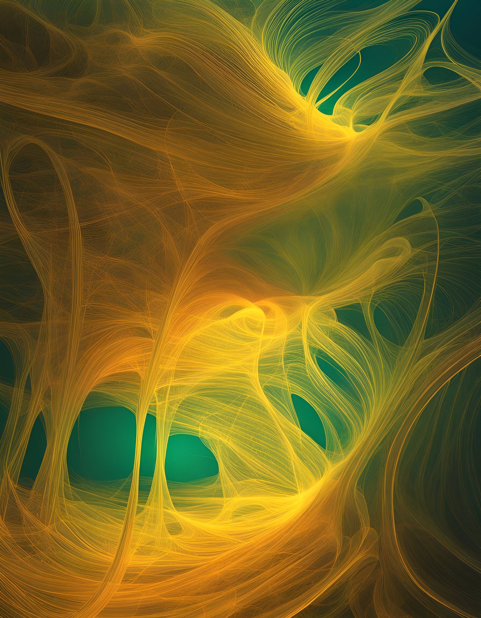 Lofi 3D Holoportrait in Gentle Solargraphy Style