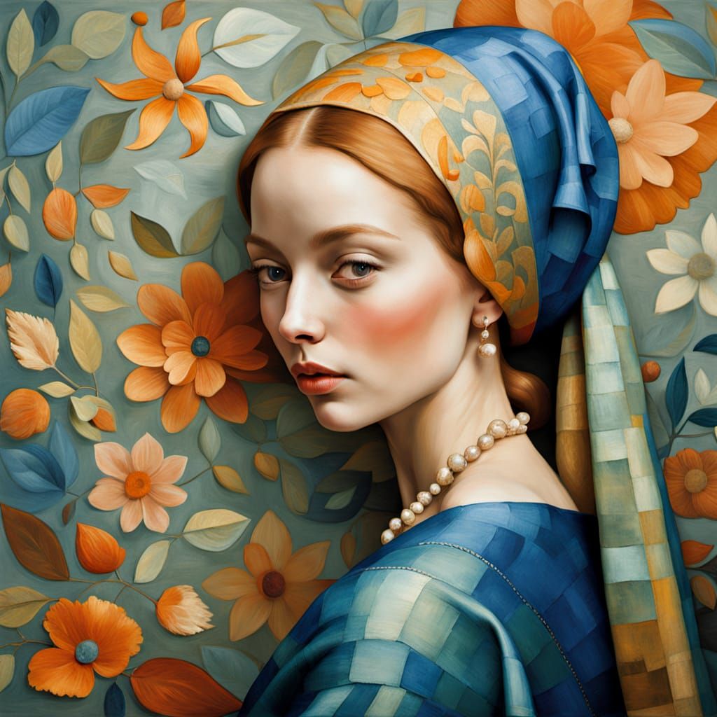 Dutch Baroque Woman in Serene Domestic Scene