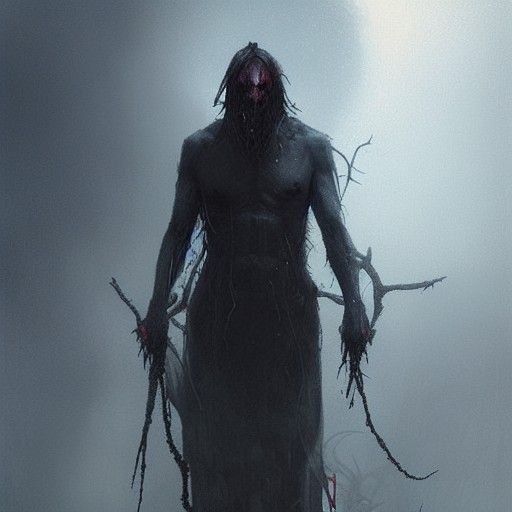 Sinister Revenant in Dark Fantasy Style