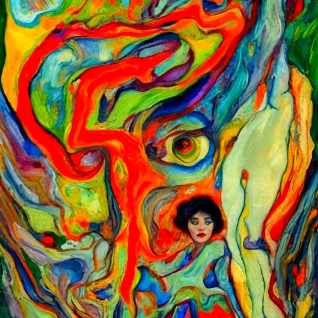 Psychedelic Dreamscape of Tipperary in Brilliant Colors