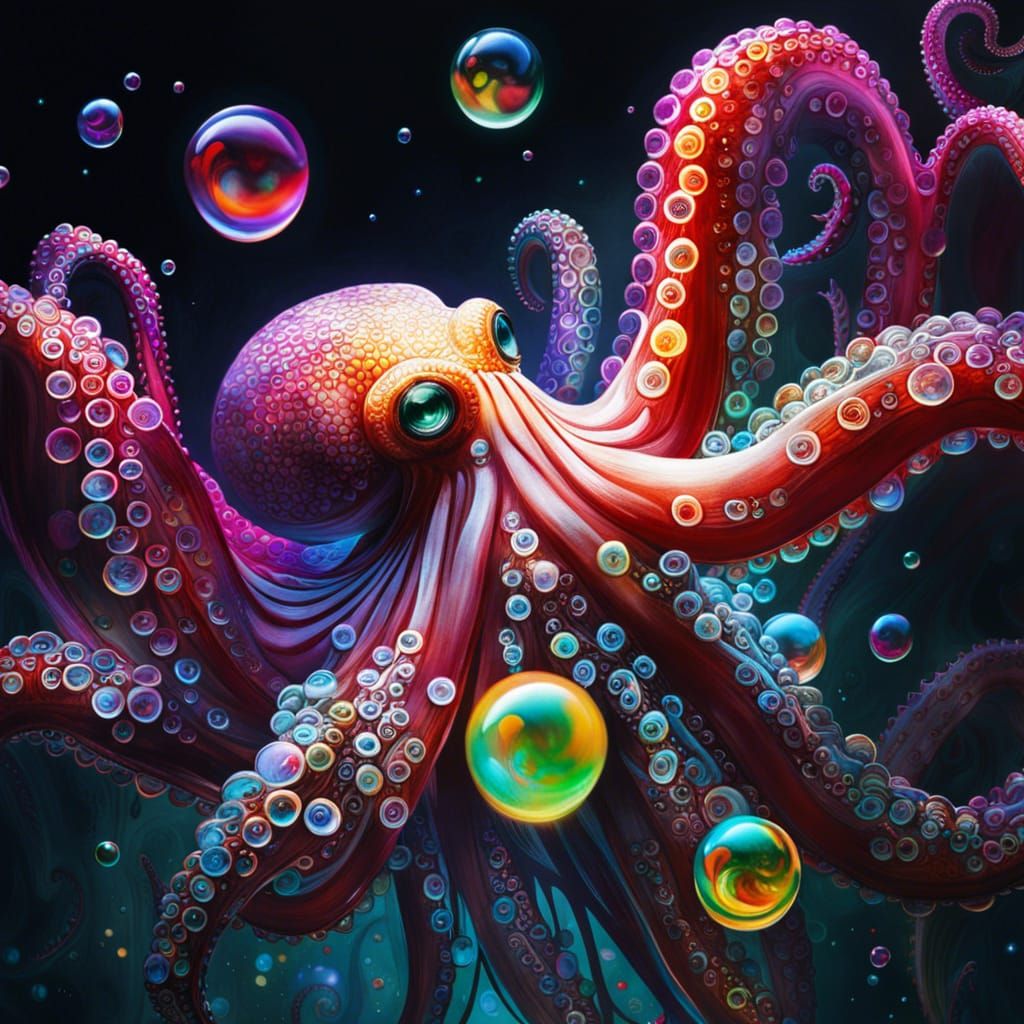 Chromatic Oracle: The All-Knowing Octopus