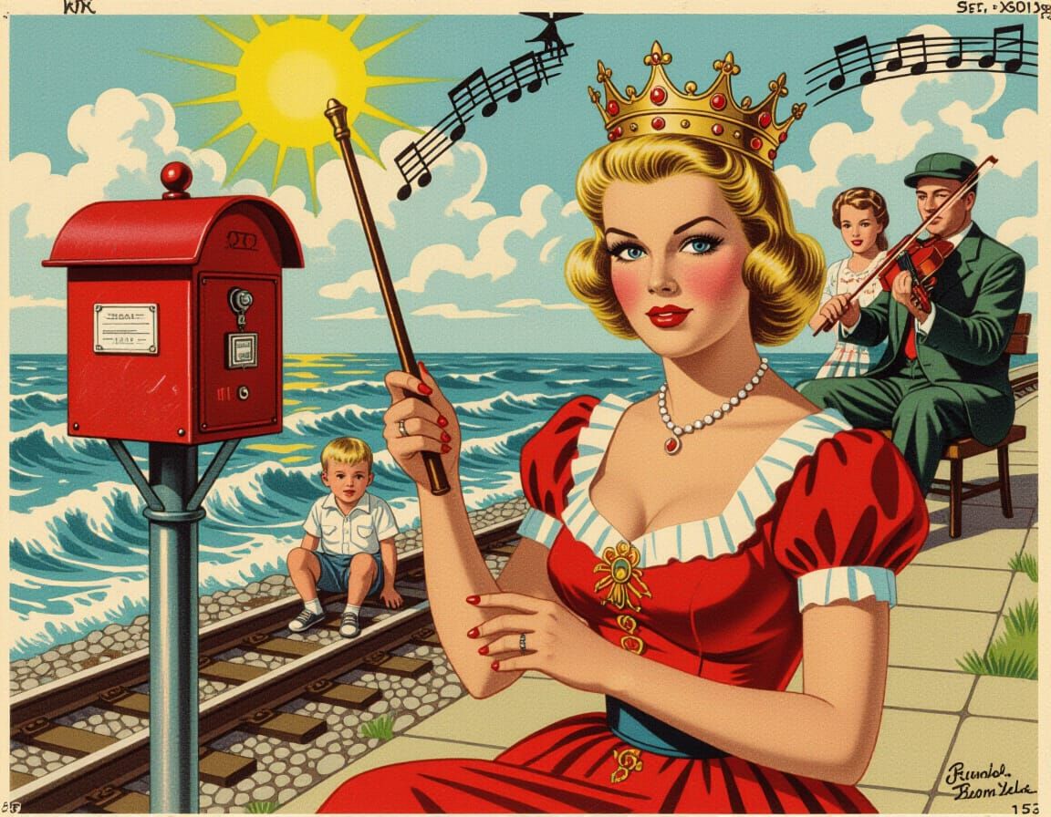 Horror Tarot Art: Porcelain Dolls and Angry Clowns