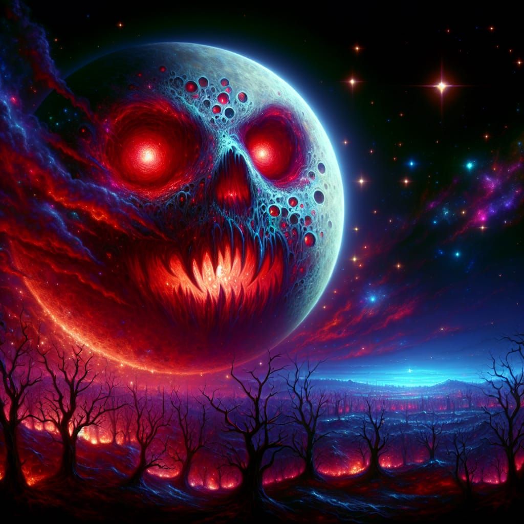 Cosmic Horror: Moon with a Face