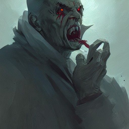 Sinister Depiction of Greed