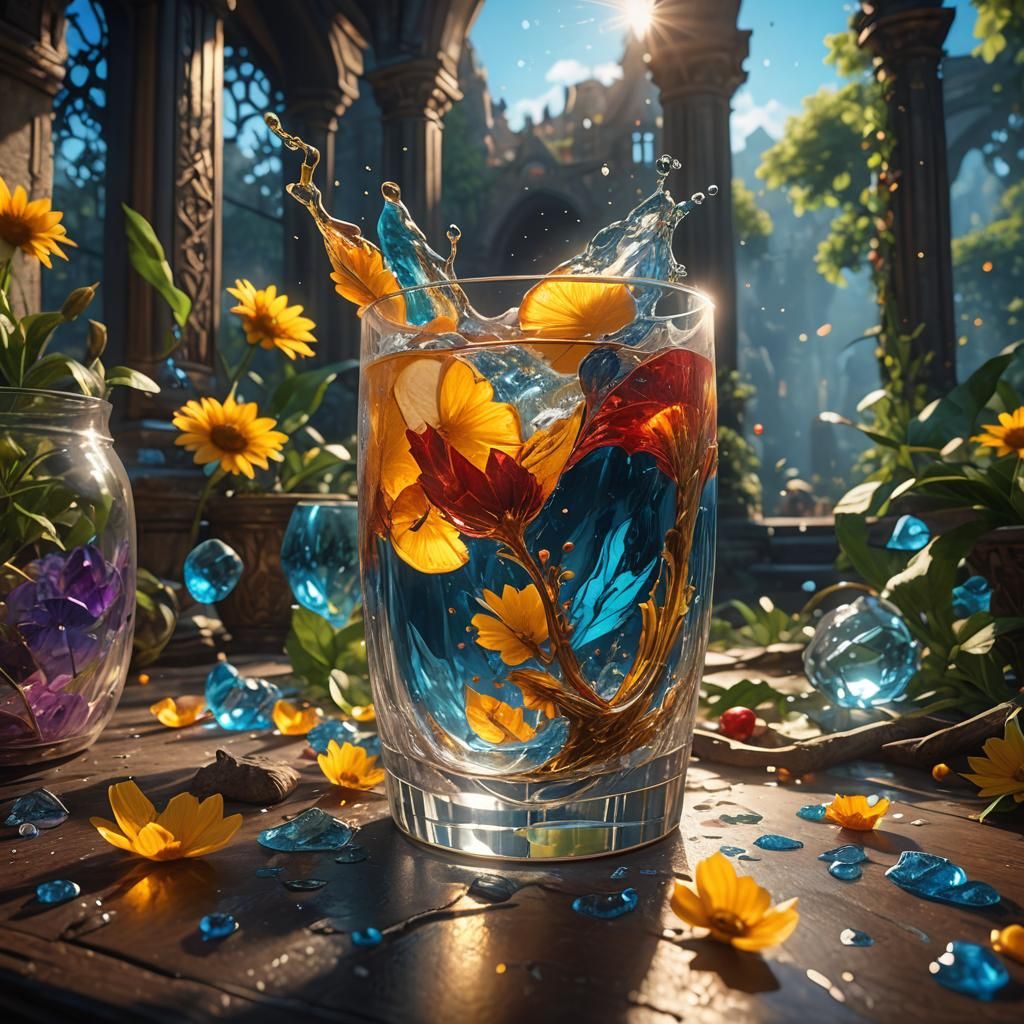 Sunlight in a Glass: Fantastical Summer Art
