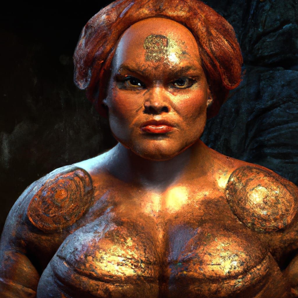 Copper Women: Dark Fantasy Concept Art