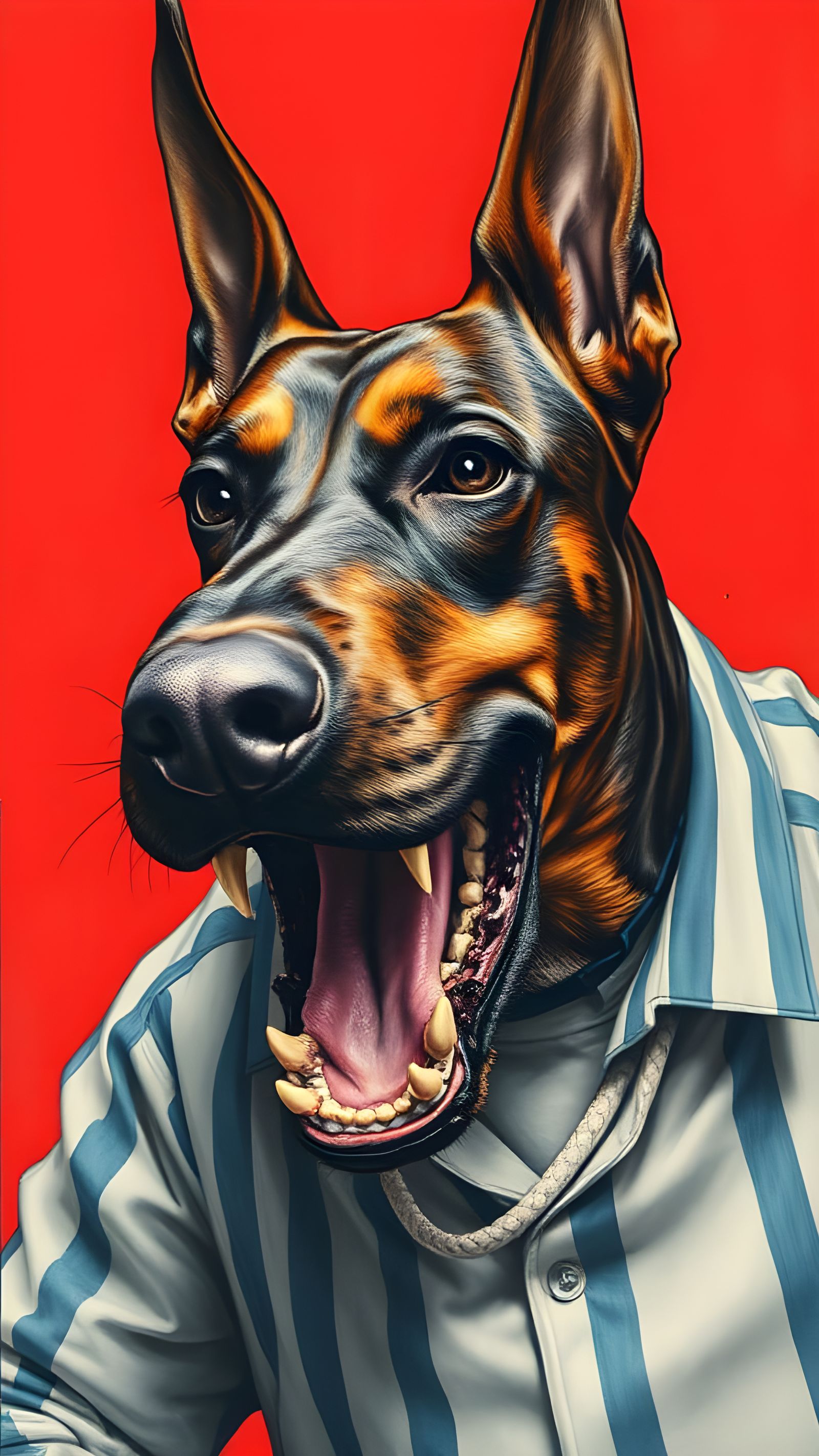 Mad in Prison Outfit