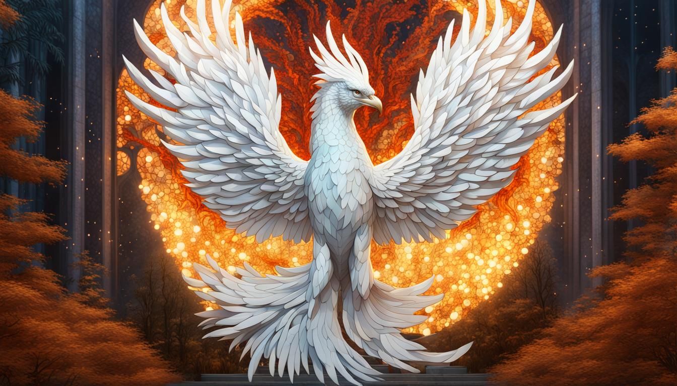 Mosaic White Phoenix 1