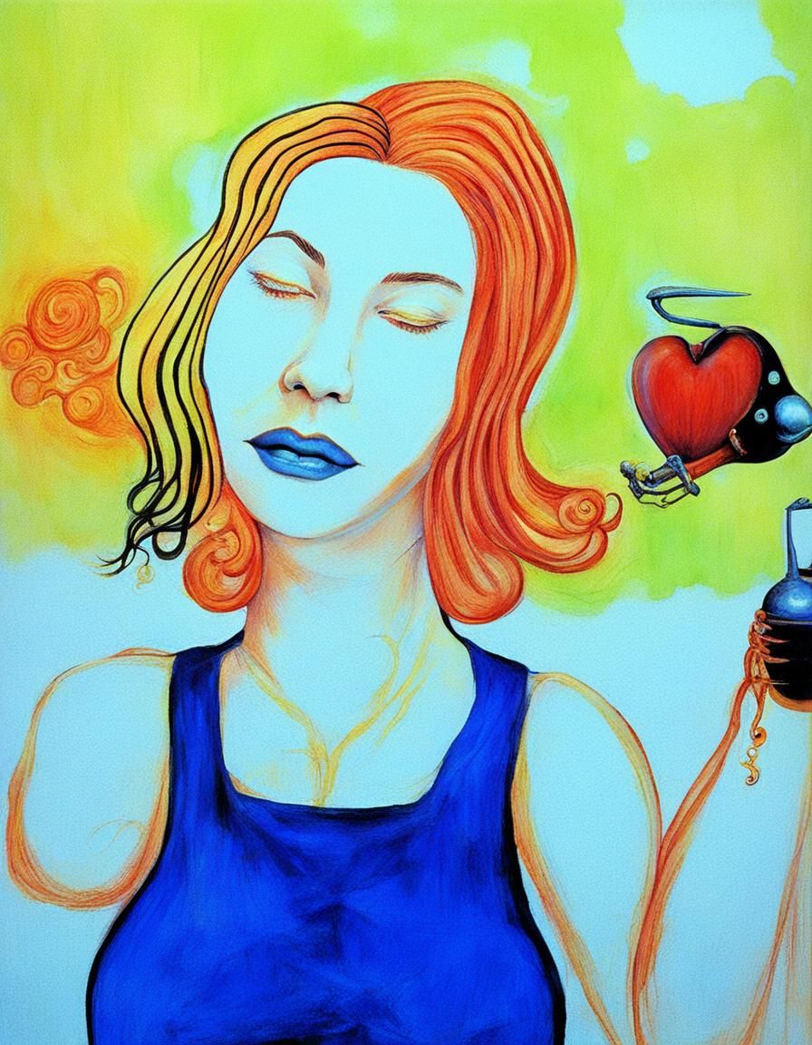 Gothic Biomechanical Landscape in Style of Giger and Burton