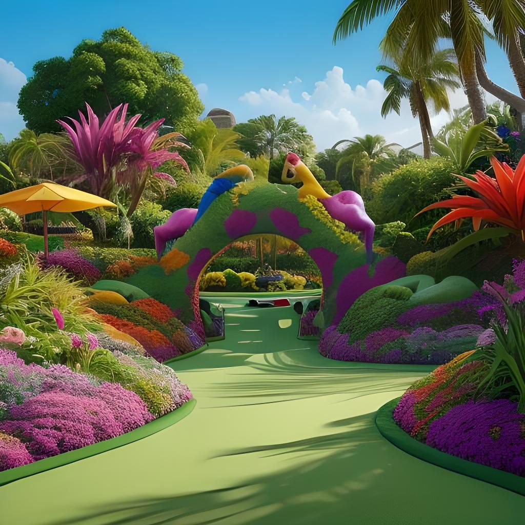 Flower Power Putt-Putt