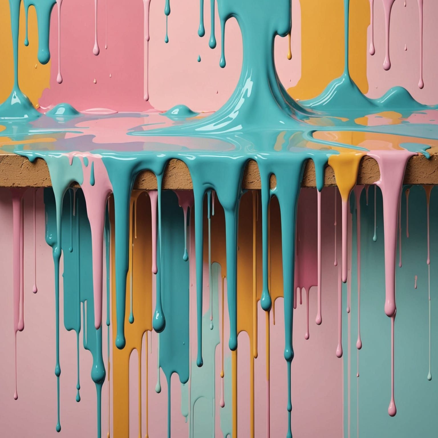 Soft Pastel Worlds in Whimsical Digital Collage