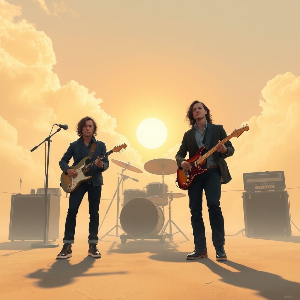 Badfinger in Dieselpunk Style with Cel-Shading