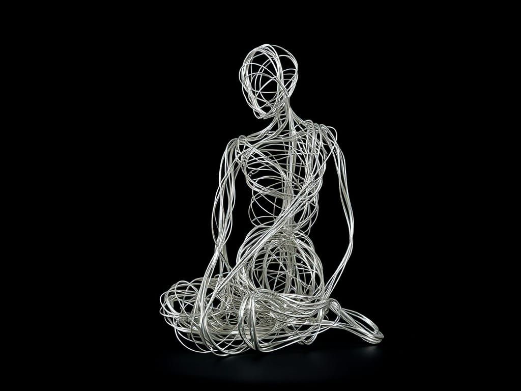 Silver Wire Man 1