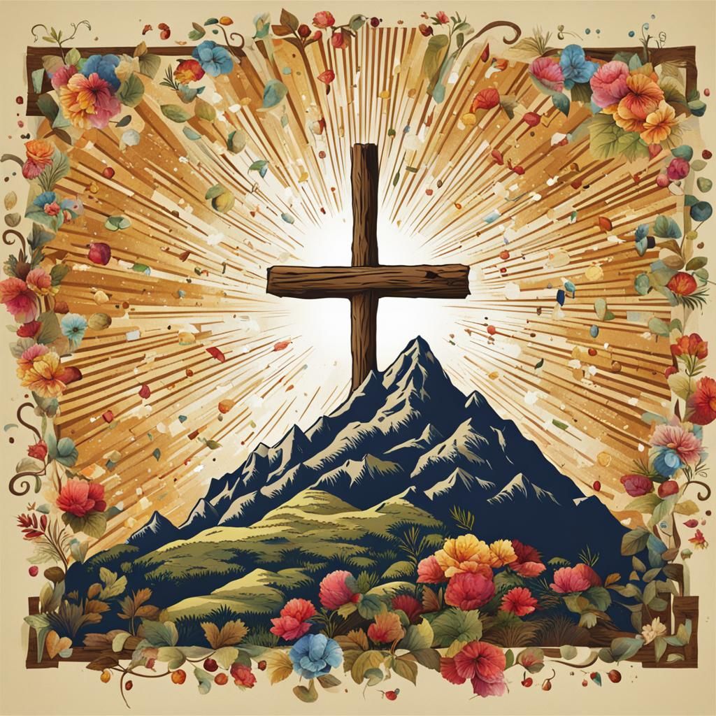 All Praise and Thanks to Jesus in Bold Type