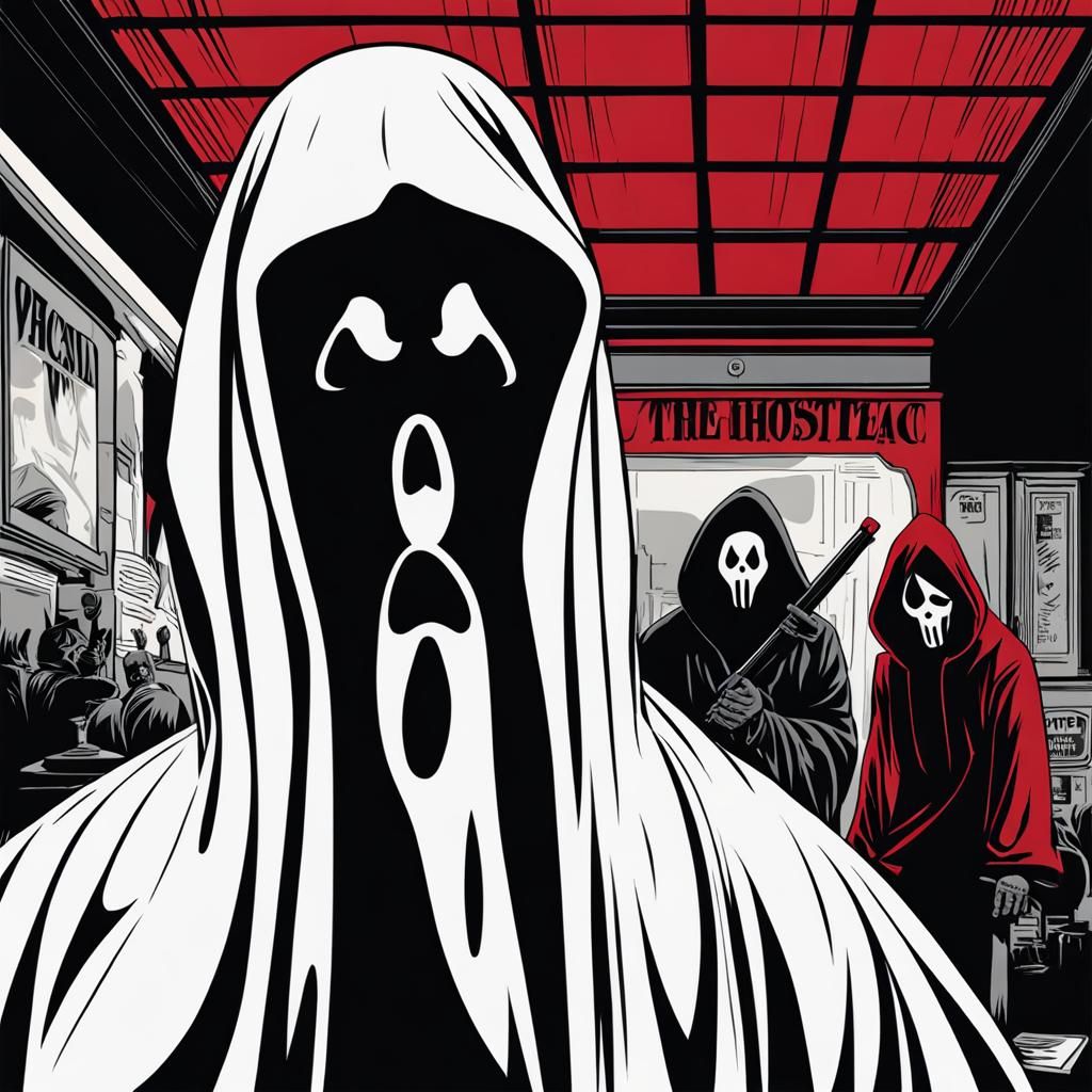 Iconic Ghostface Horror Character