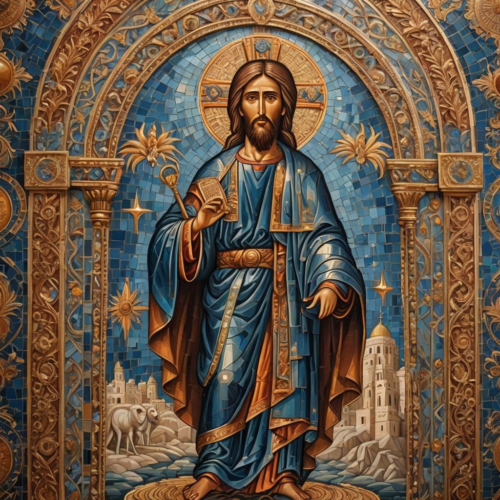 Jesus Walks in Jerusalem: Byzantine Iconography