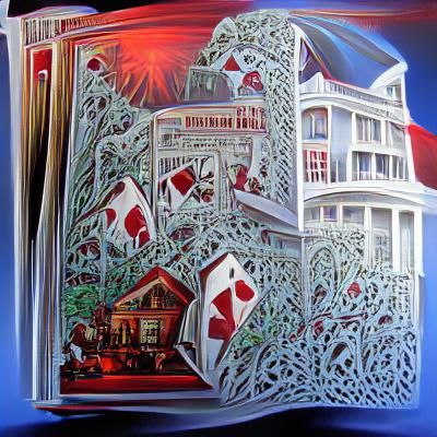 House of Cards Storybook Illustration