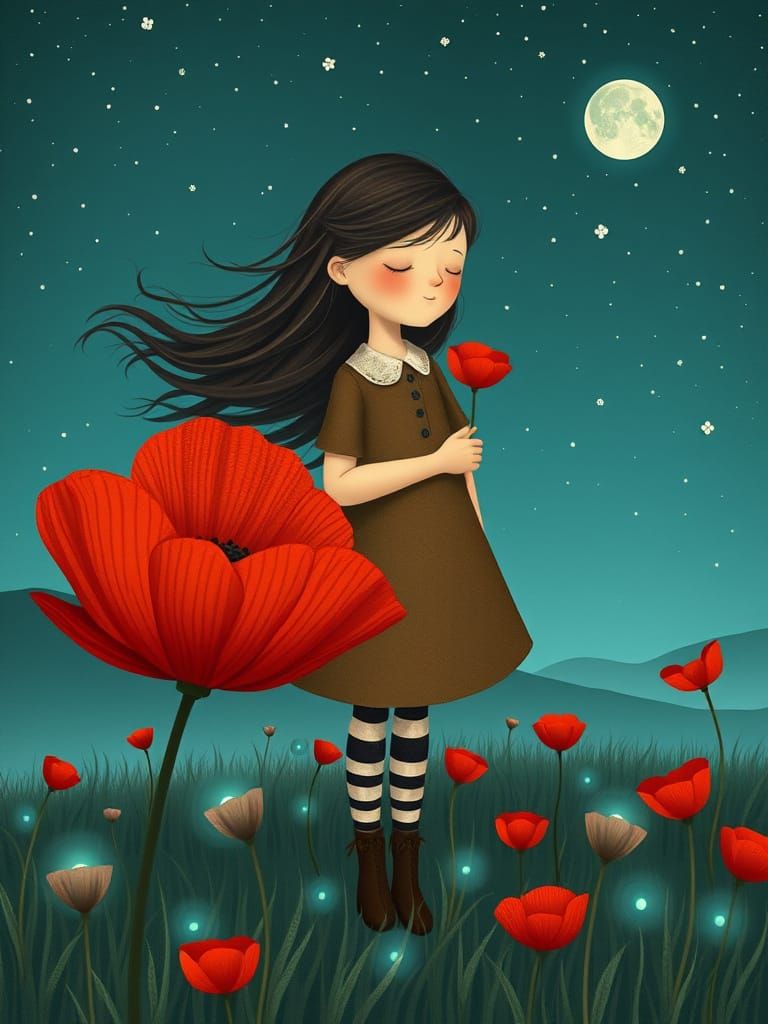 A Poppy for the Moon