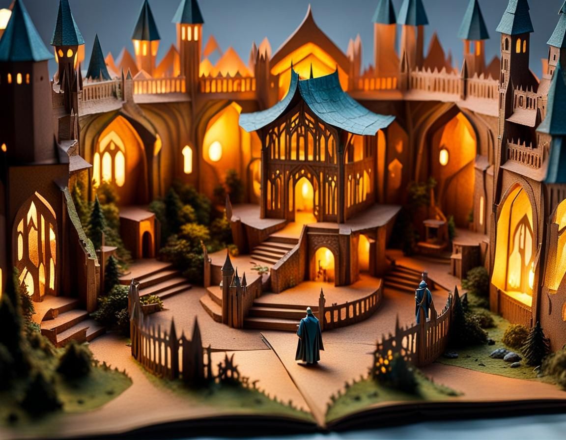 Magical Lord of the Rings Pop-Up Book