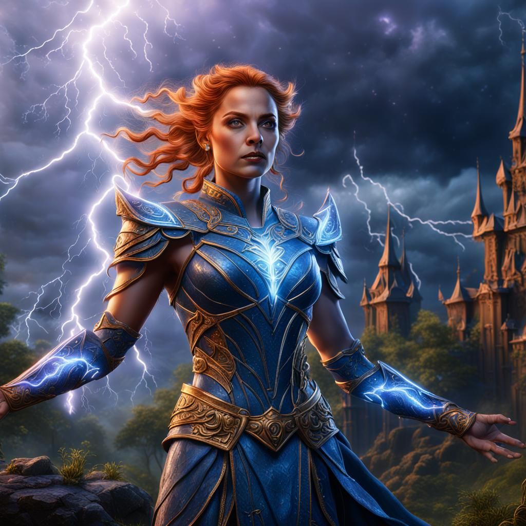 Midwest Goddess with Lightning and Miracles