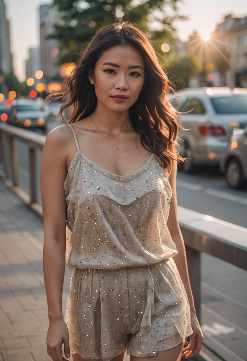 Transparent Clothing in Professional Photography Style