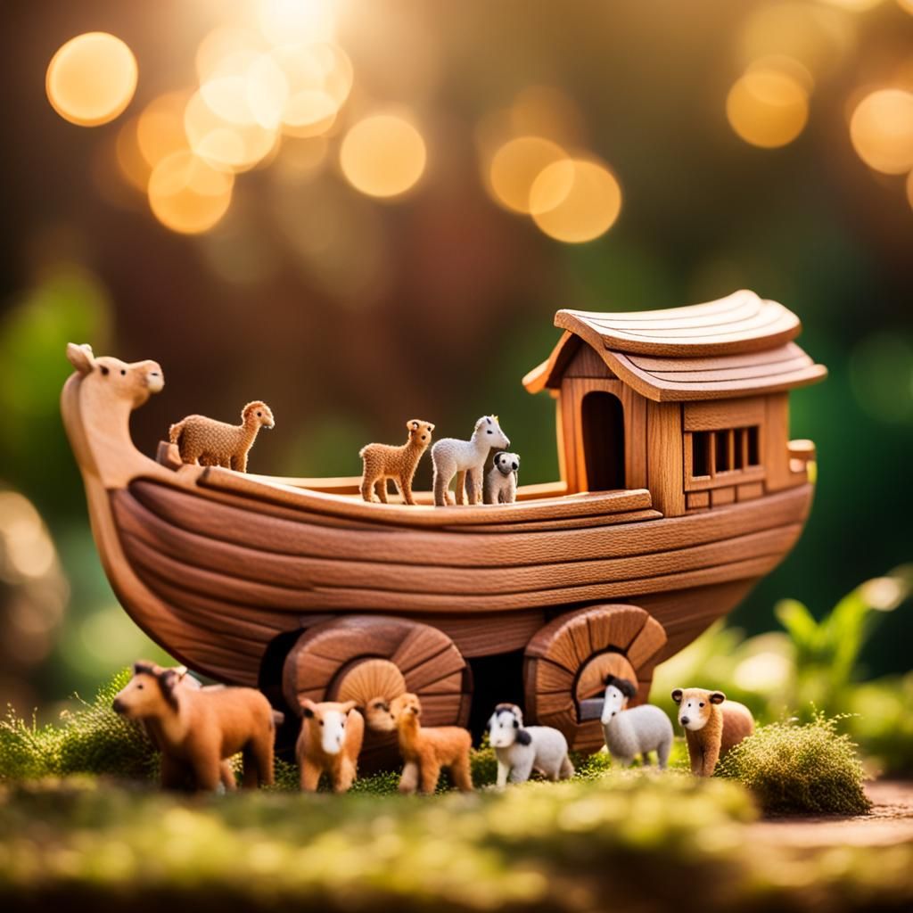 Noah's Ark: Professional Photography with Bokeh