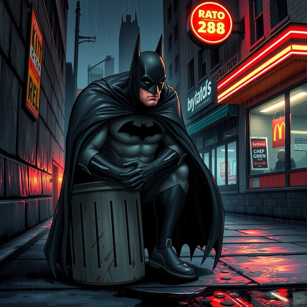 Batman's Grimy Night: Listeria in Gotham, Film Noir