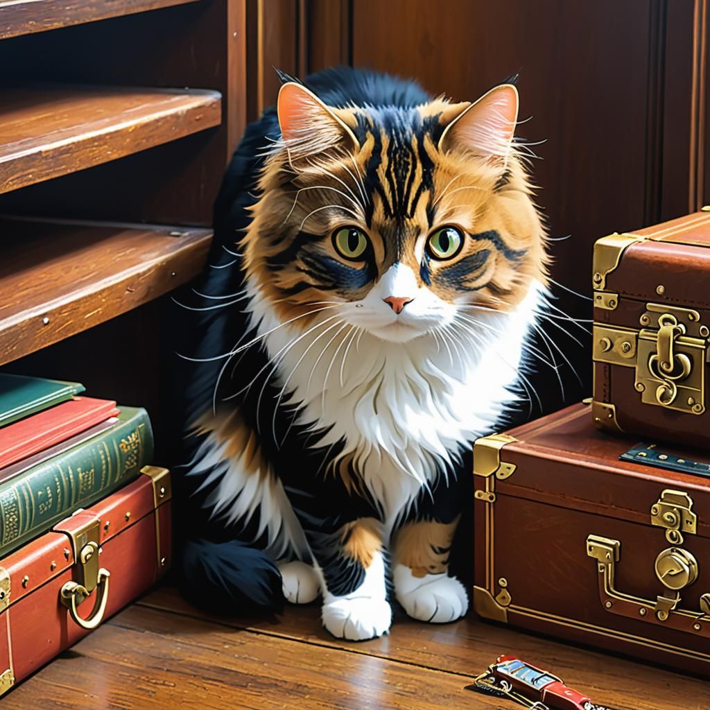 The Caretaker's Cat: An AI Interpretation