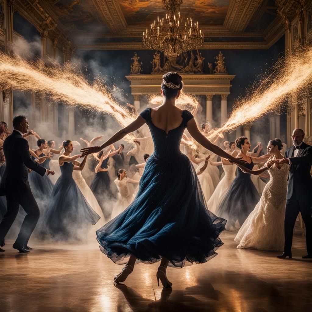 Elegant Opera Dance Fusion: A Visual Spectacle