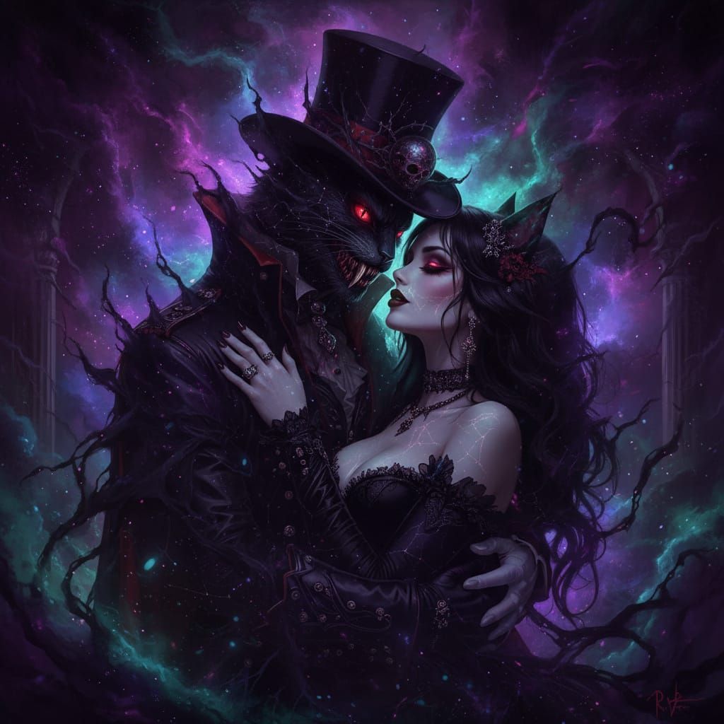 Horror Nebulae: Ethereal Cosmic Clouds