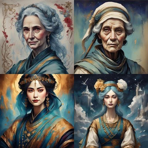 Dreamlike Cityscape at Dusk in Neon Hues