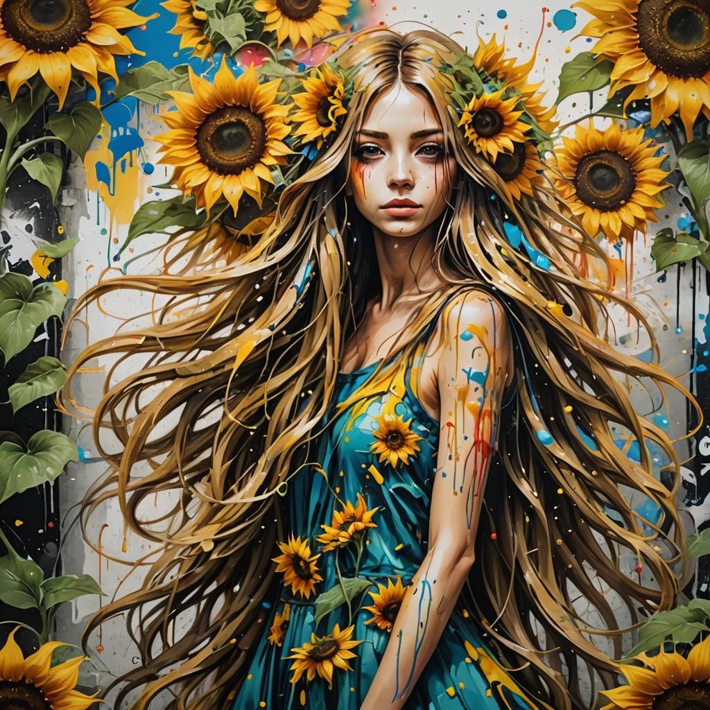 Sunflower Flower Fairy