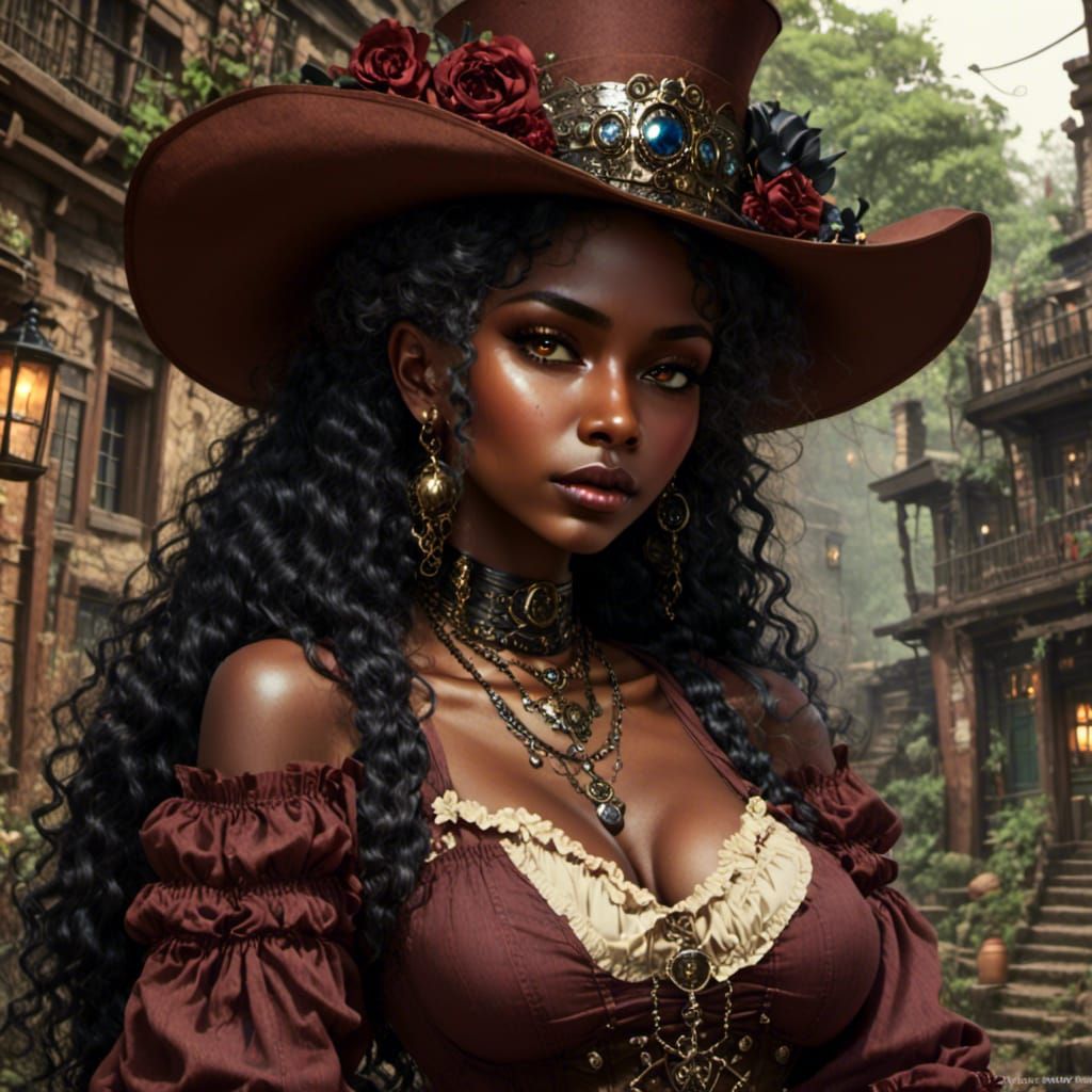 A beautiful ancient female