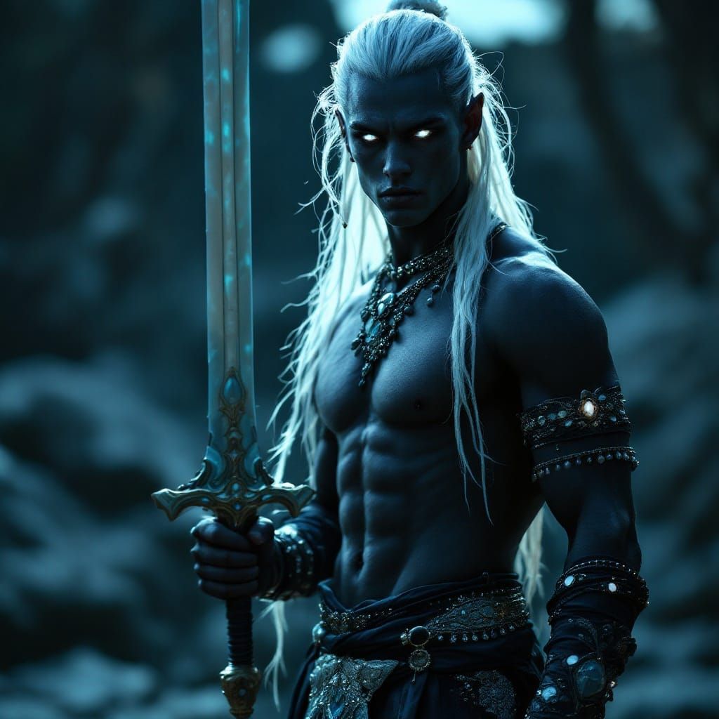 Fast-moving black clouds shrouded the sky.  Sunny noon becam...