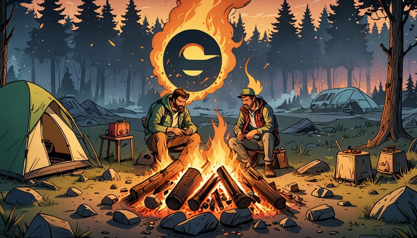 Campfire 'Crackle' in Comic Book Art