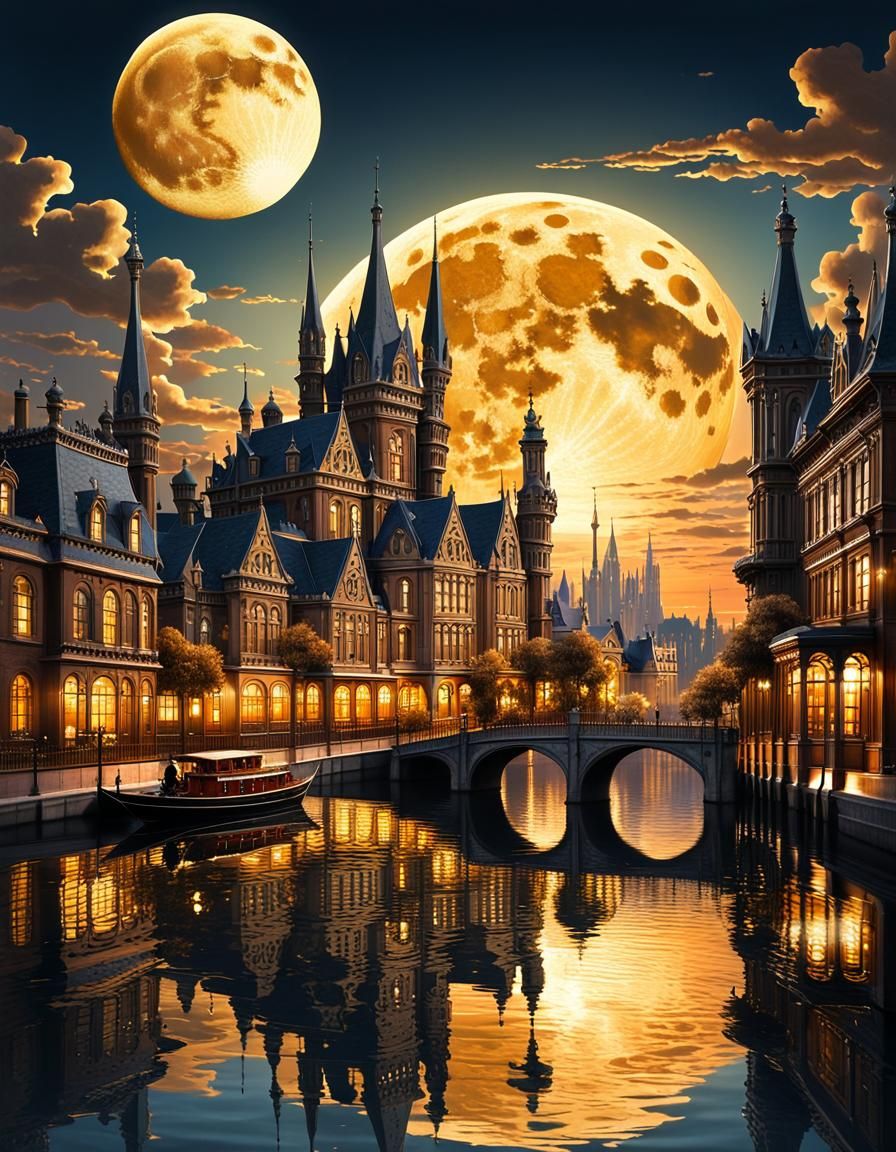 Gothic cityscape